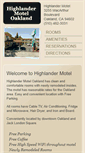 Mobile Screenshot of highlandermoteloakland.com
